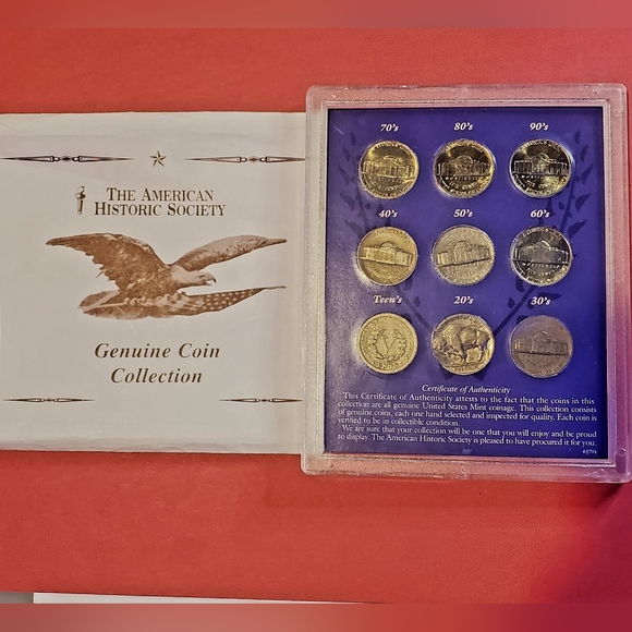 Genuine Coin Collection from the American Historical Society & president Collect - Picture 7 of 12